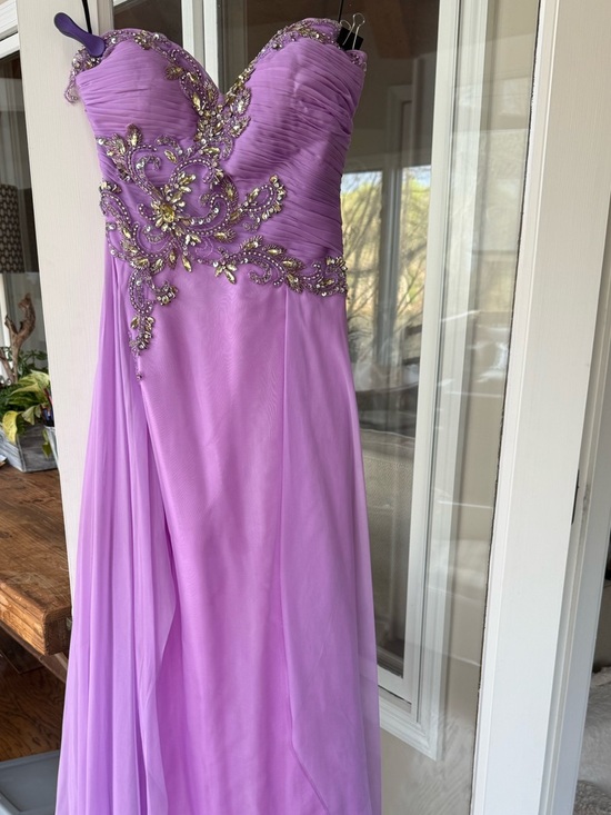 Alyce Paris Dresses & Skirts - PROM Alyce Paris Lavender Strapless Beaded Evening Gown worn ONCE! Dry cleaned.